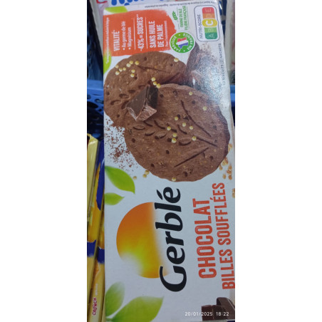 GERBLÉ CHOCOLATE PUFFED BALLS